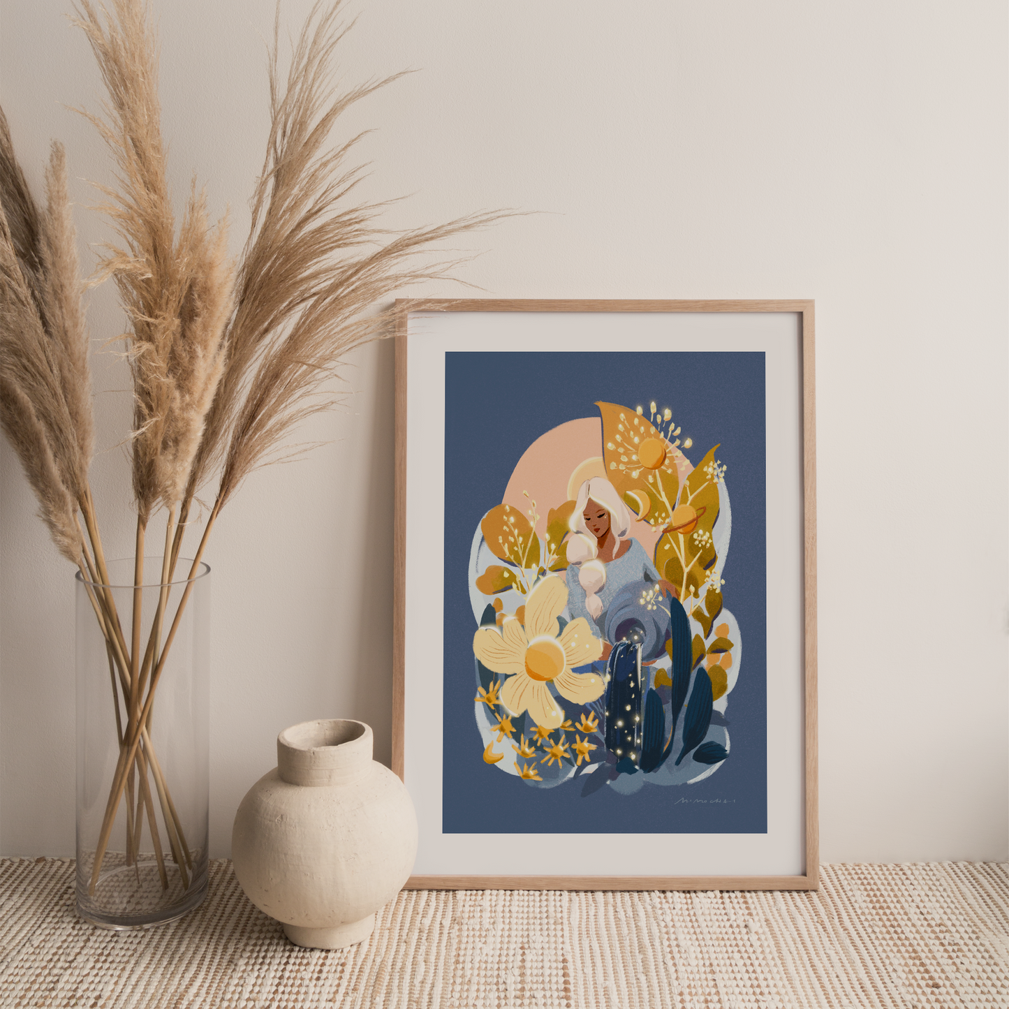 Celestial Garden | Framed Wall Art