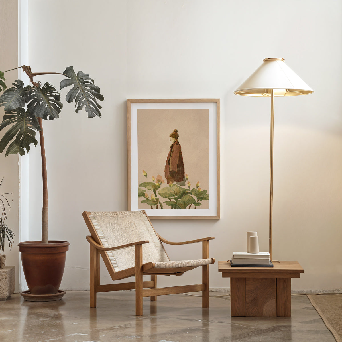 Lotus Walk | Wall Art