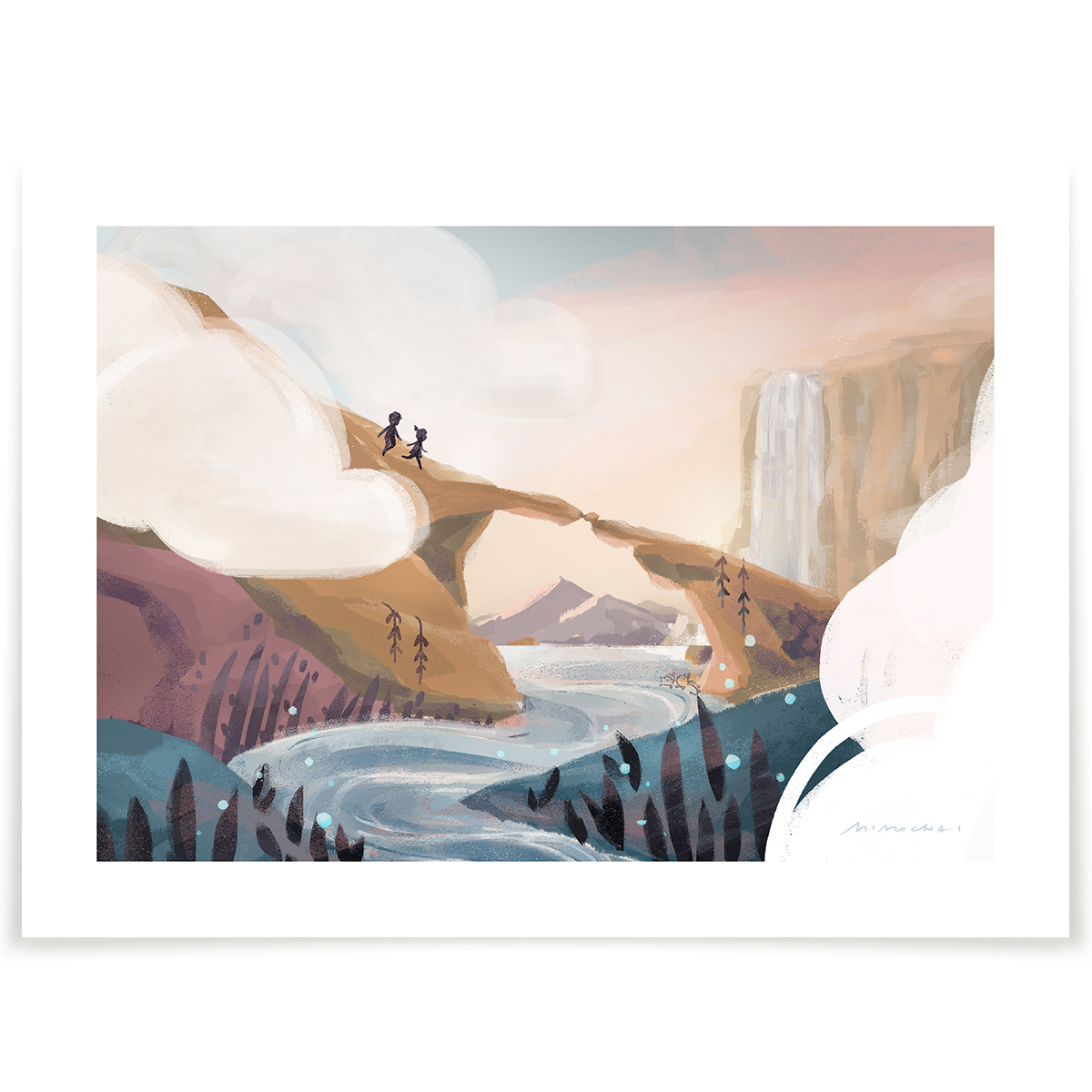 Pass Through the Clouds | Art Print