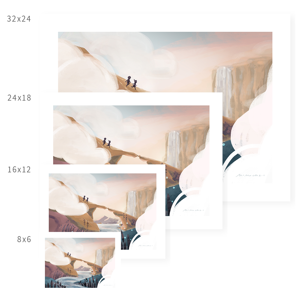 Pass Through the Clouds | Art Print