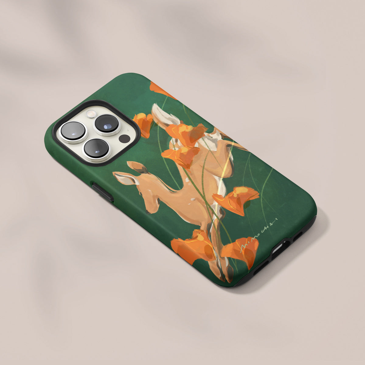Poppy Run | Art Phone Case