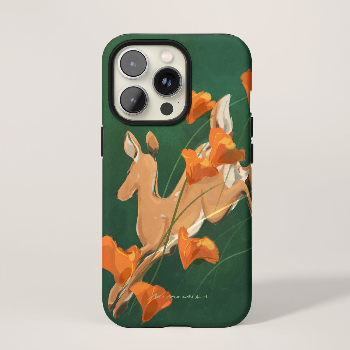 Poppy Run | Art Phone Case