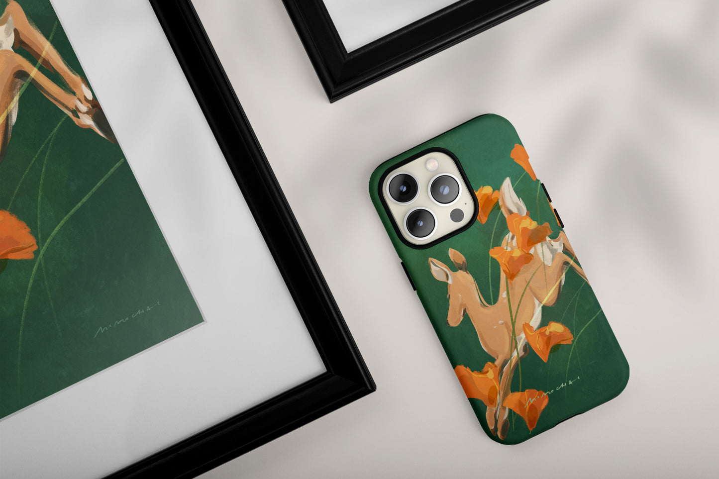Poppy Run | Art Phone Case
