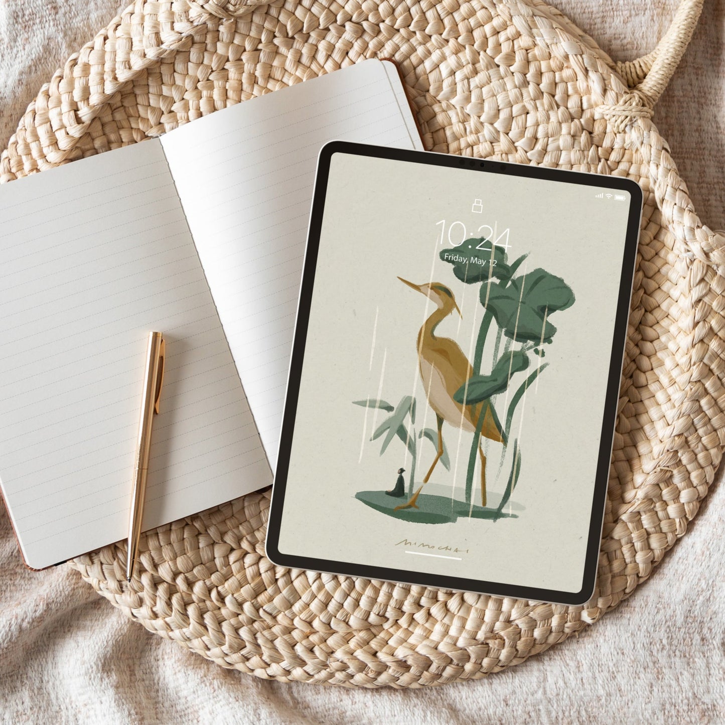 Grain Rain | Wallpaper Set