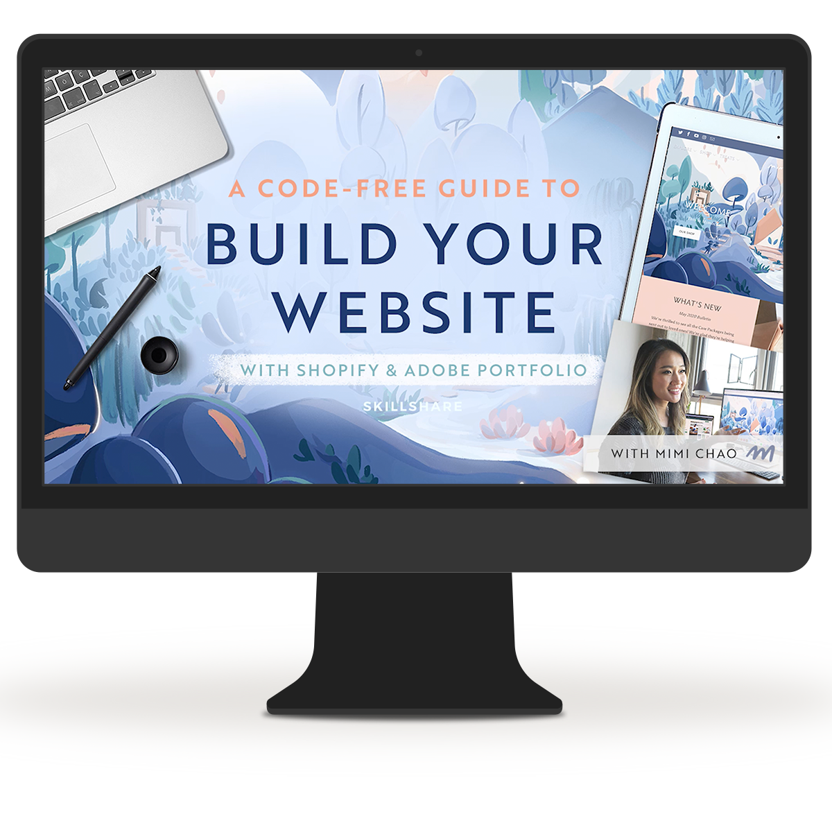 Build Your Website & Create Your Passion Set | Class