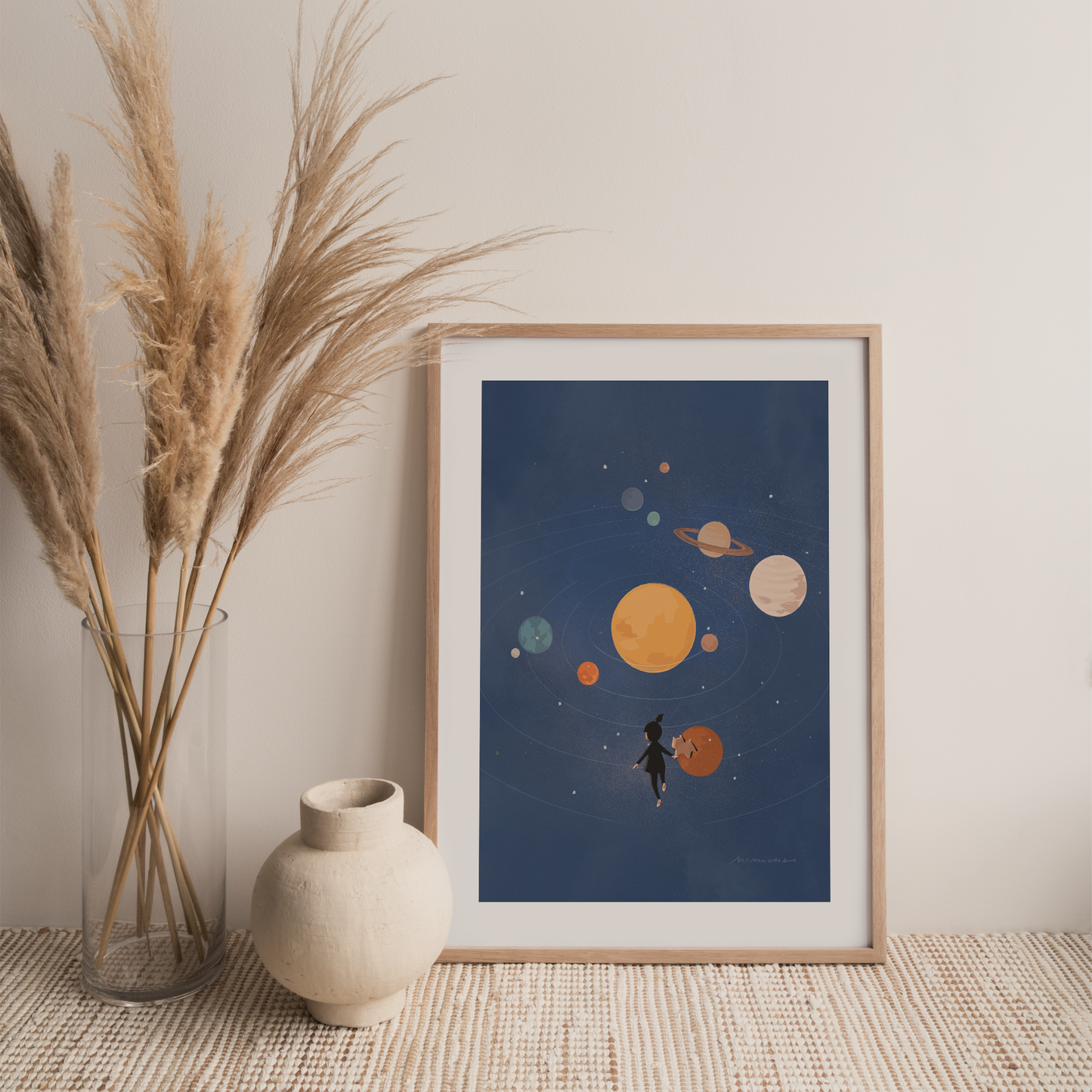 Zoom Out | Framed Wall Art