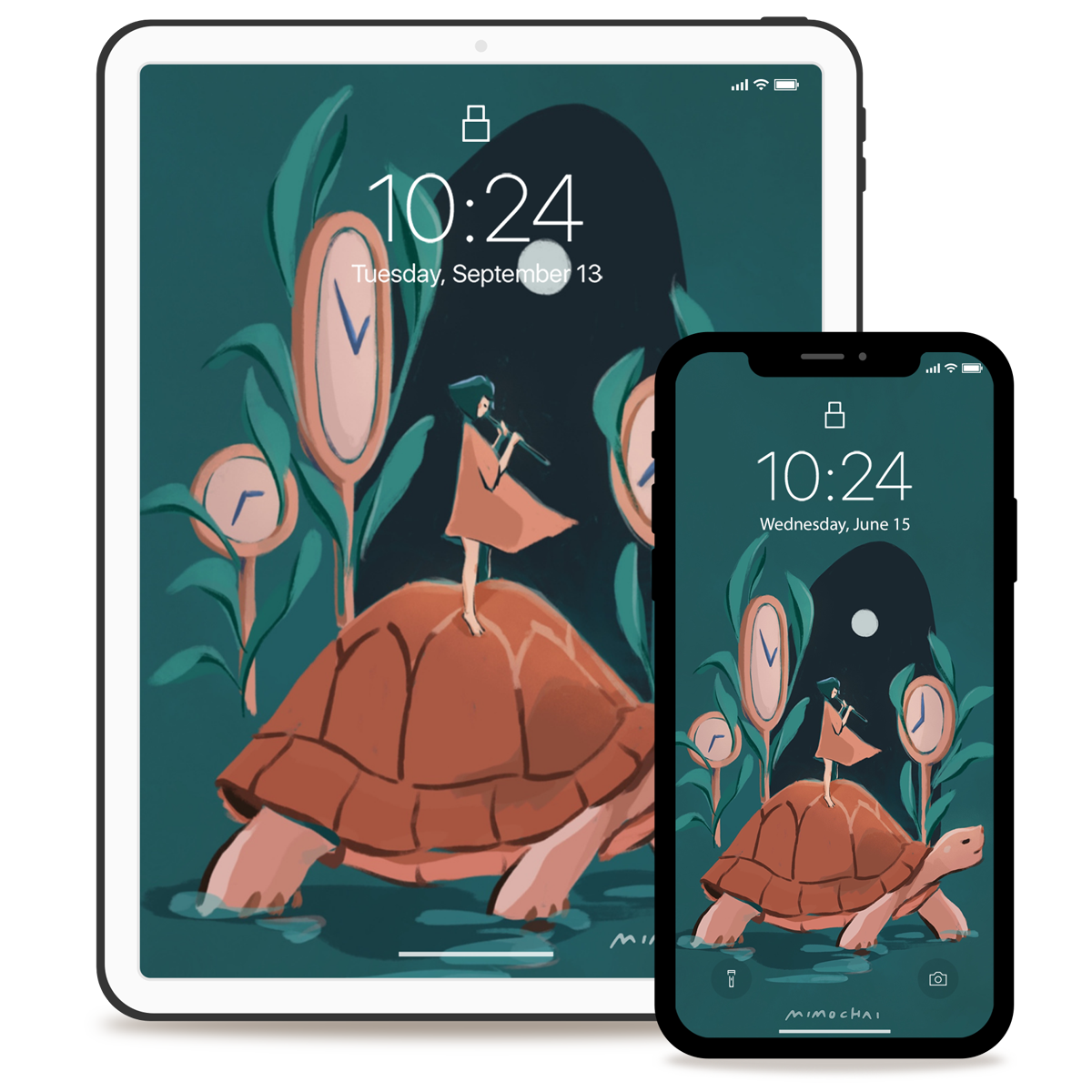 The Tortoise | Wallpaper Set