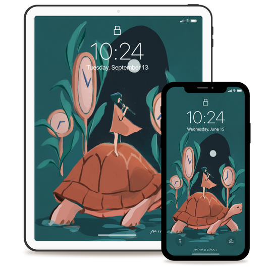 The Tortoise | Wallpaper Set