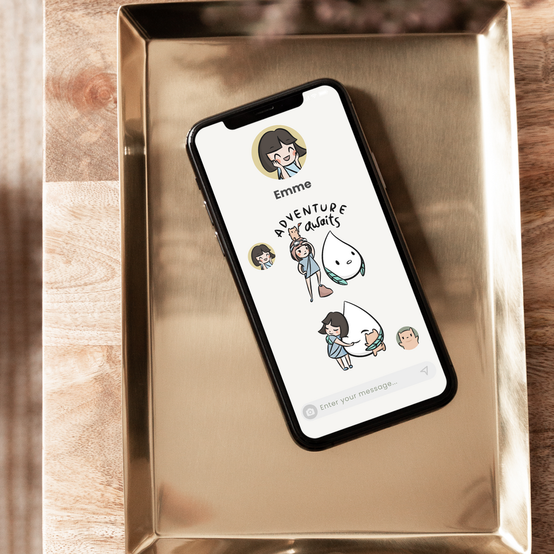 Our Mimochai Chat Stickers