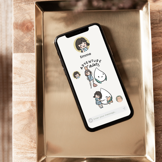 Our Mimochai Chat Stickers