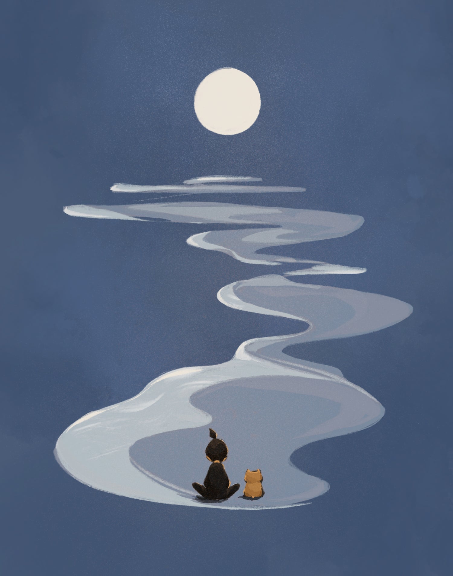 Moonlit Meditation
