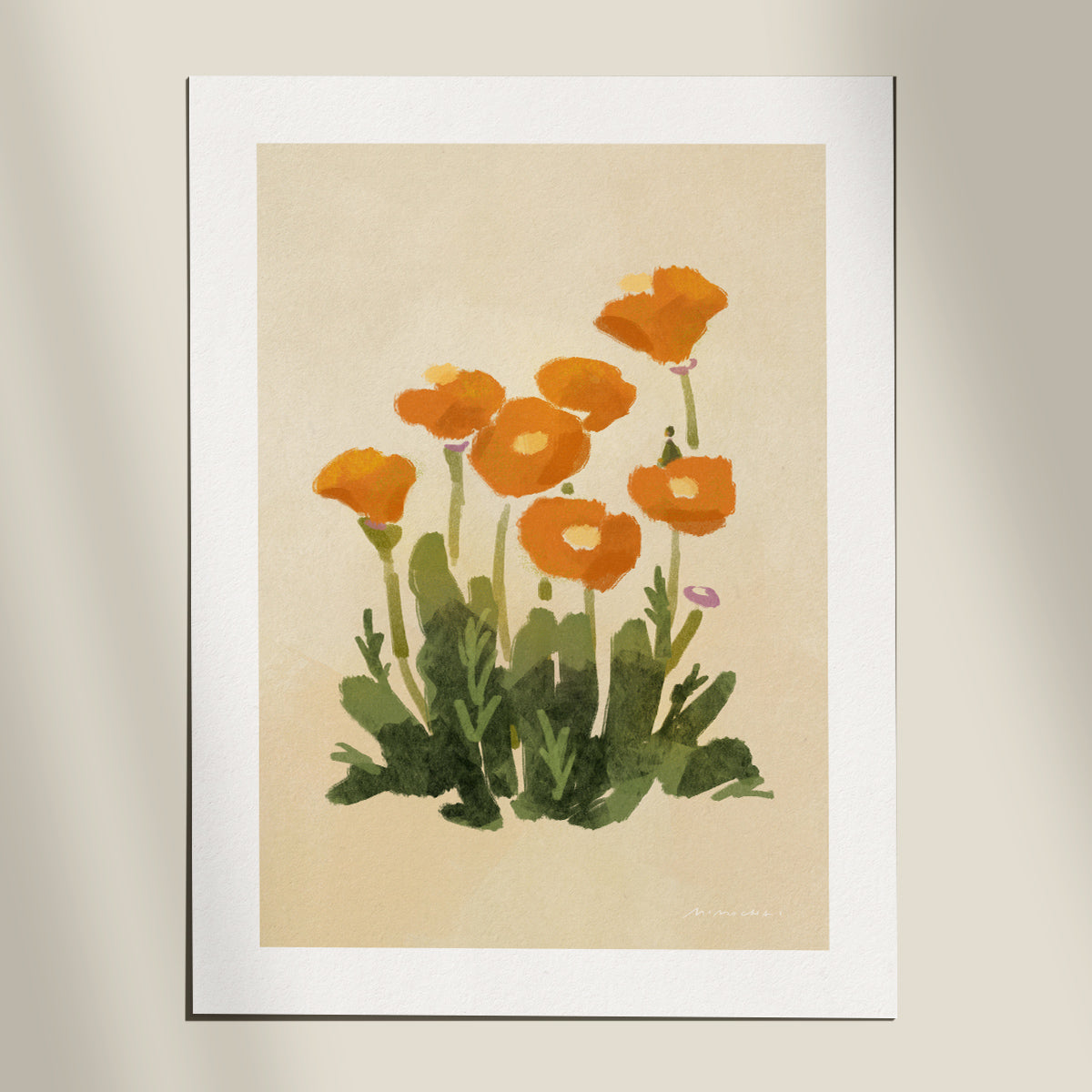 Bright Poppy | Wall Art
