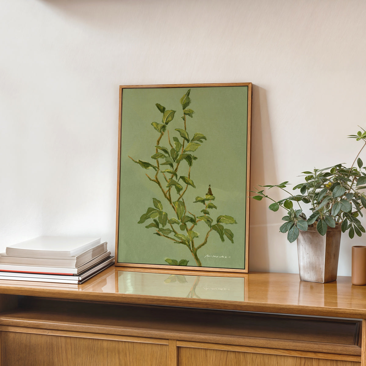 Camellia Leaves | Wall Art