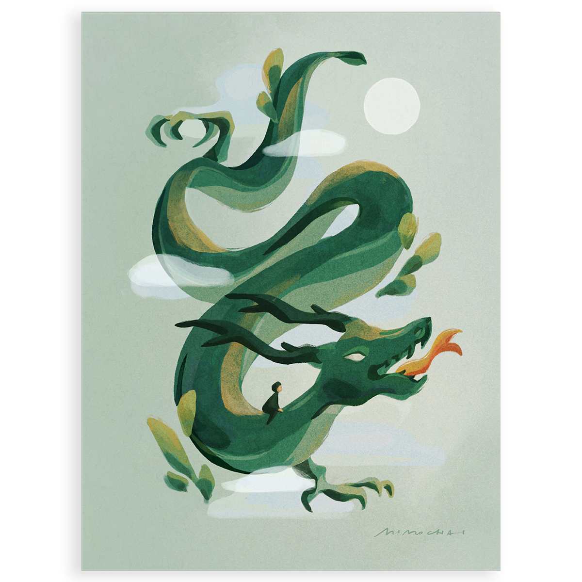 Year of the Dragon | Gallery Art Canvas