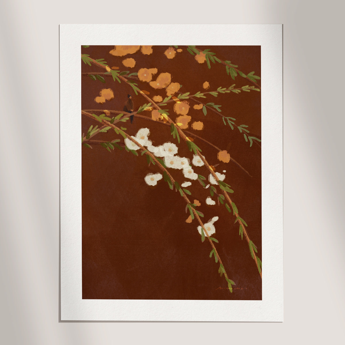 Evening Chamise | Wall Art