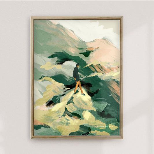 Moving Mountains | Gallery Art Canvas