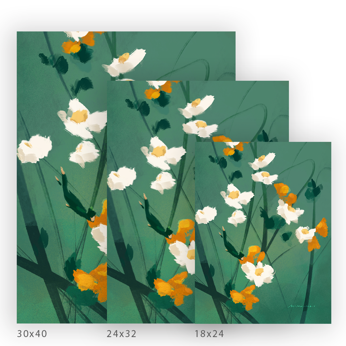 Finding Wildflowers | Wall Art