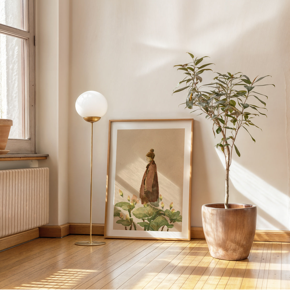 Lotus Walk | Wall Art