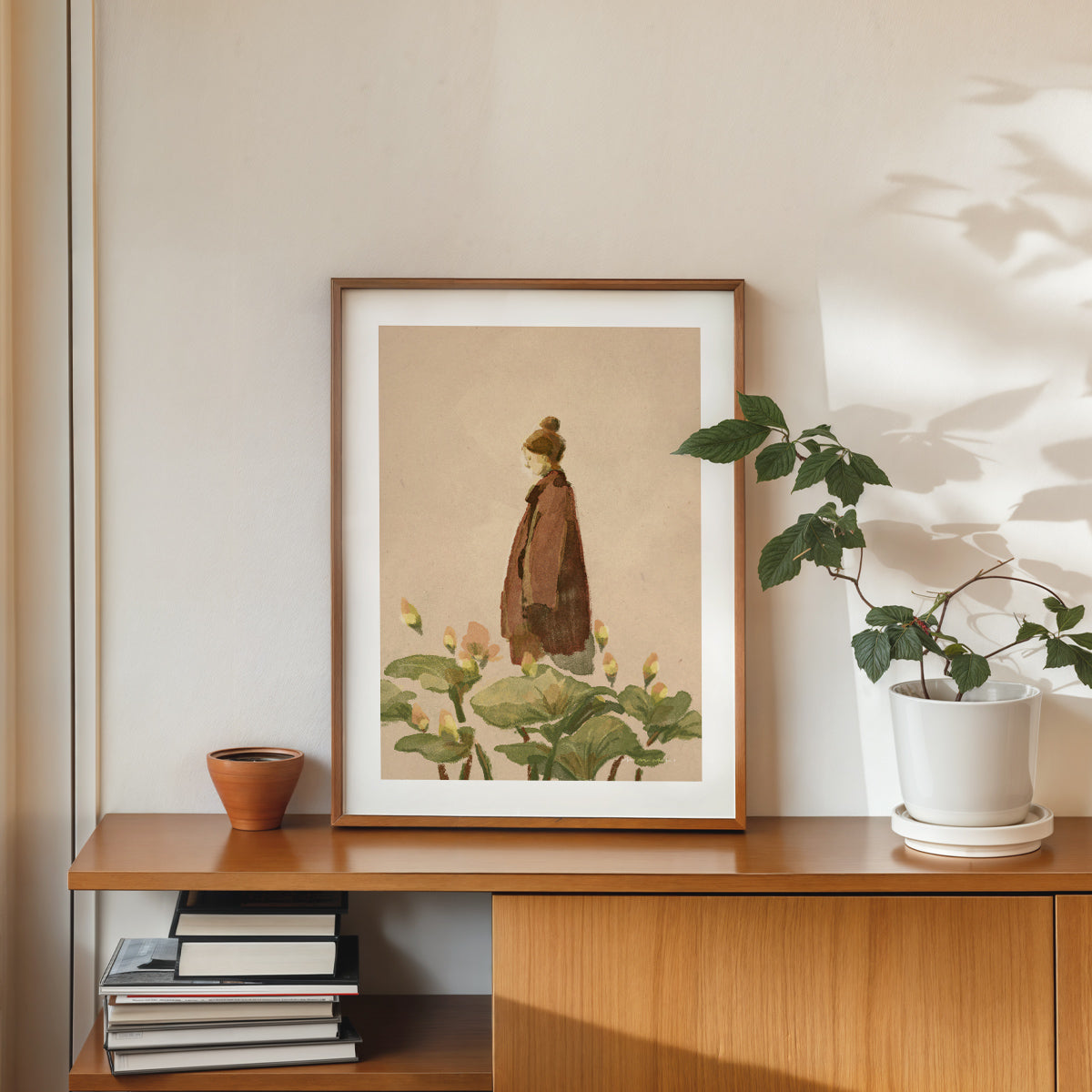 Lotus Walk | Wall Art