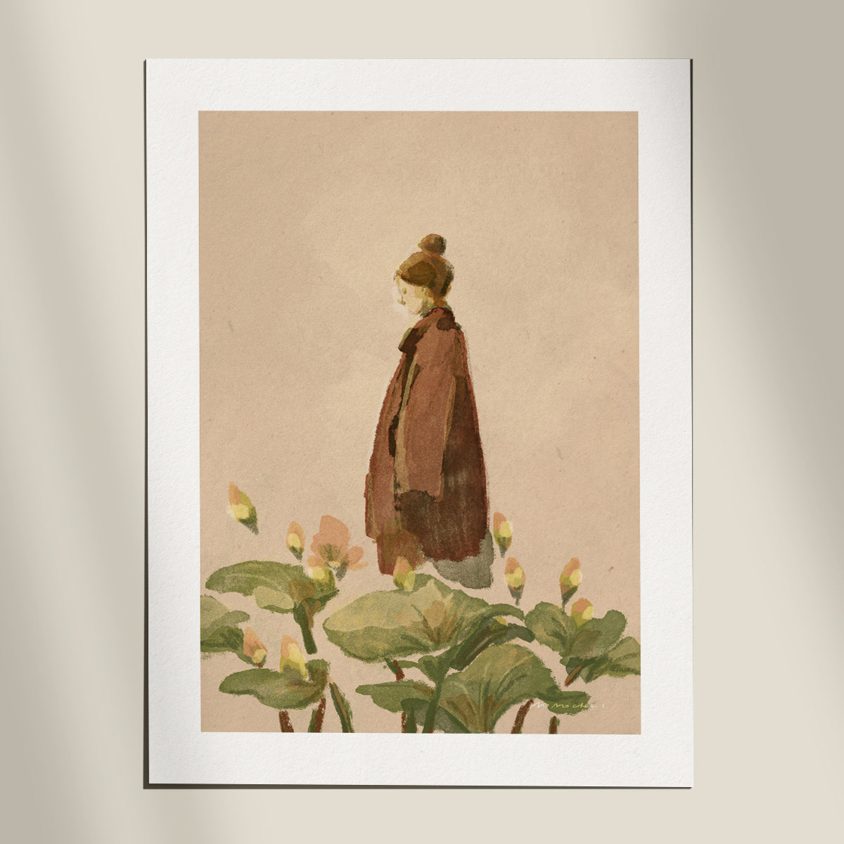 Lotus Walk | Wall Art