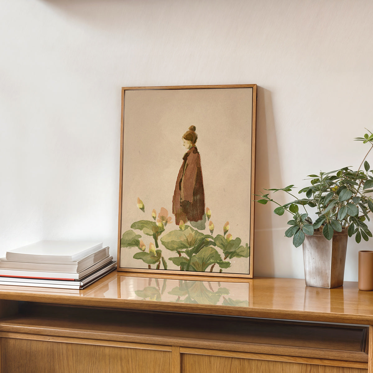 Lotus Walk | Wall Art