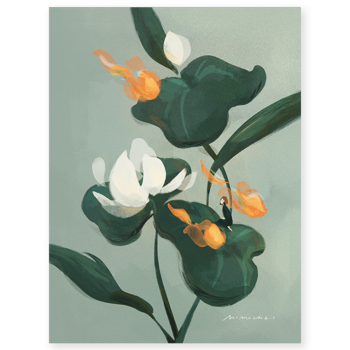 Lotus | Gallery Art Canvas