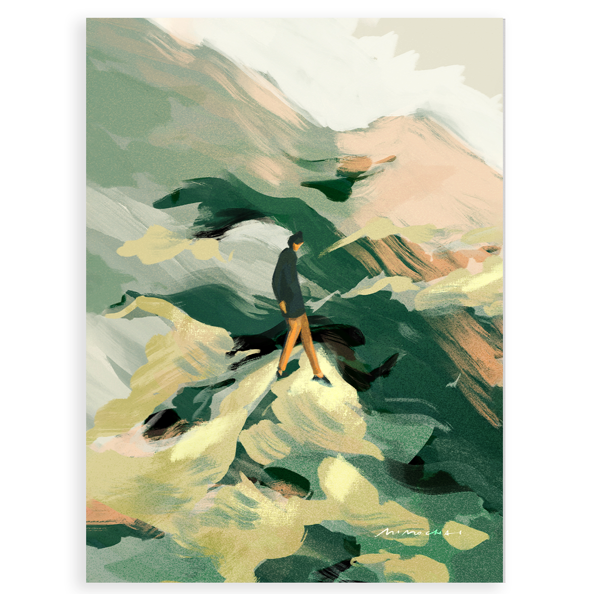 Moving Mountains | Wall Art – Mimochai