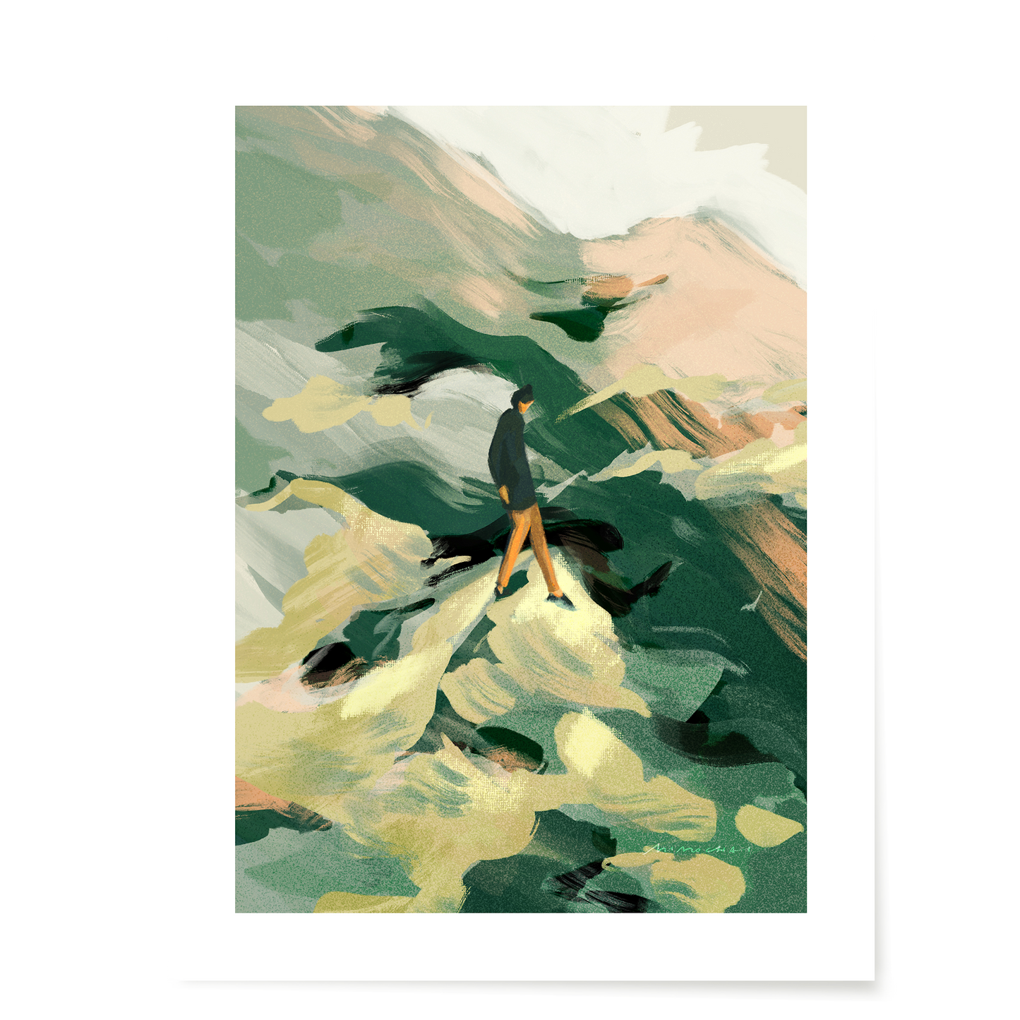 Moving Mountains | Wall Art