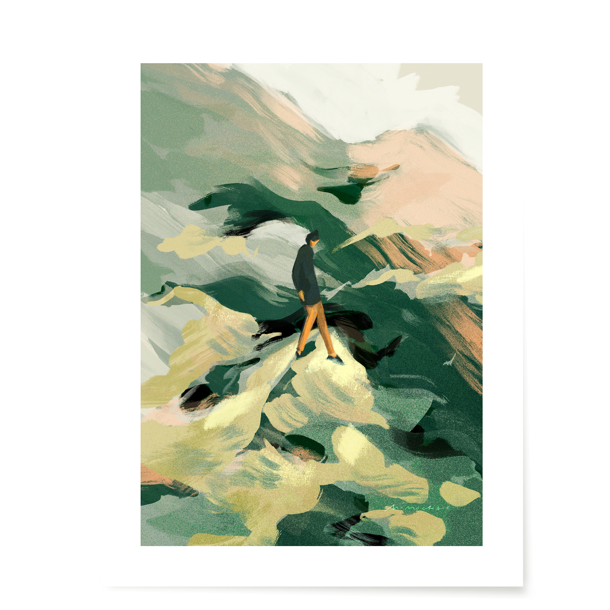 Moving Mountains | Wall Art