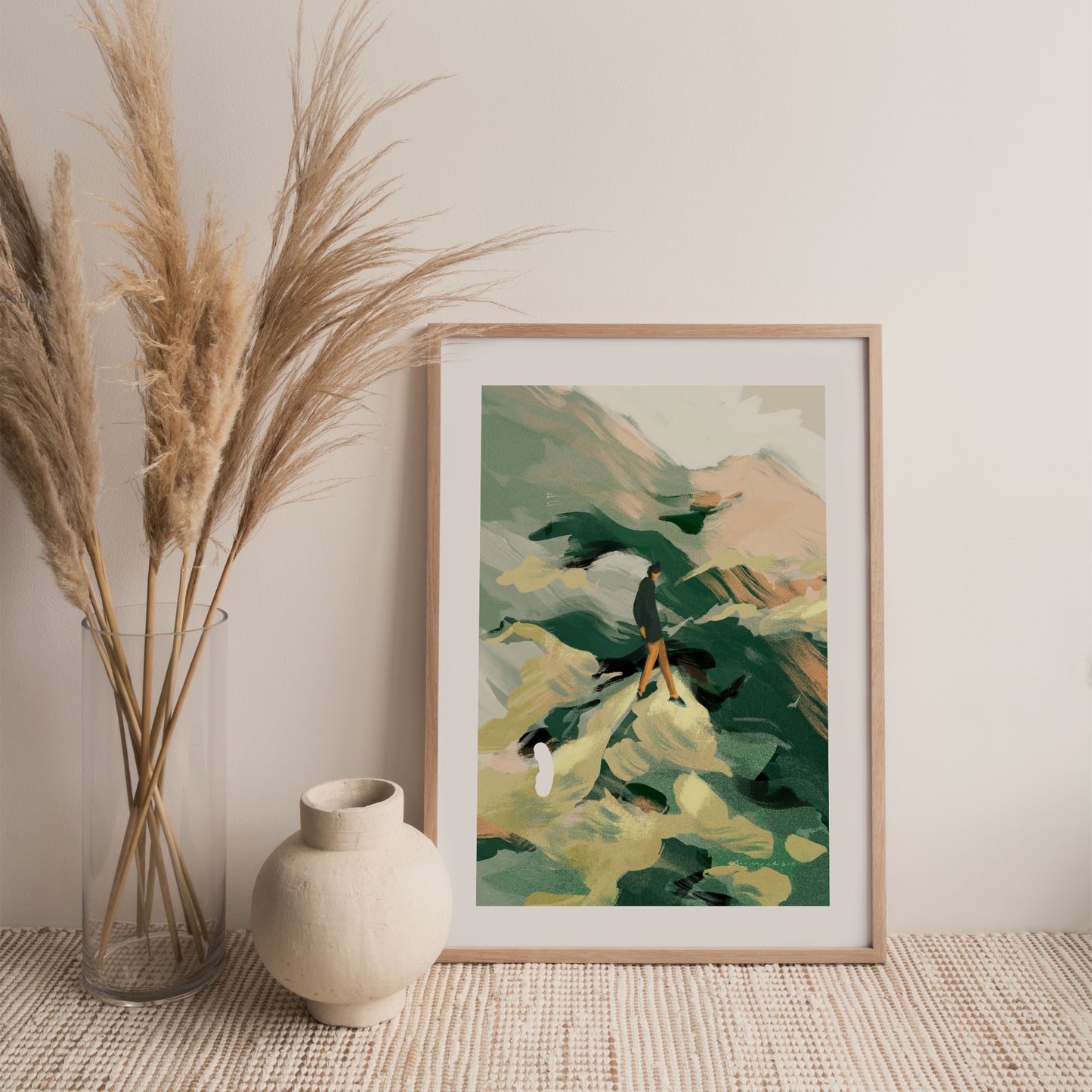 Moving Mountains | Framed Wall Art