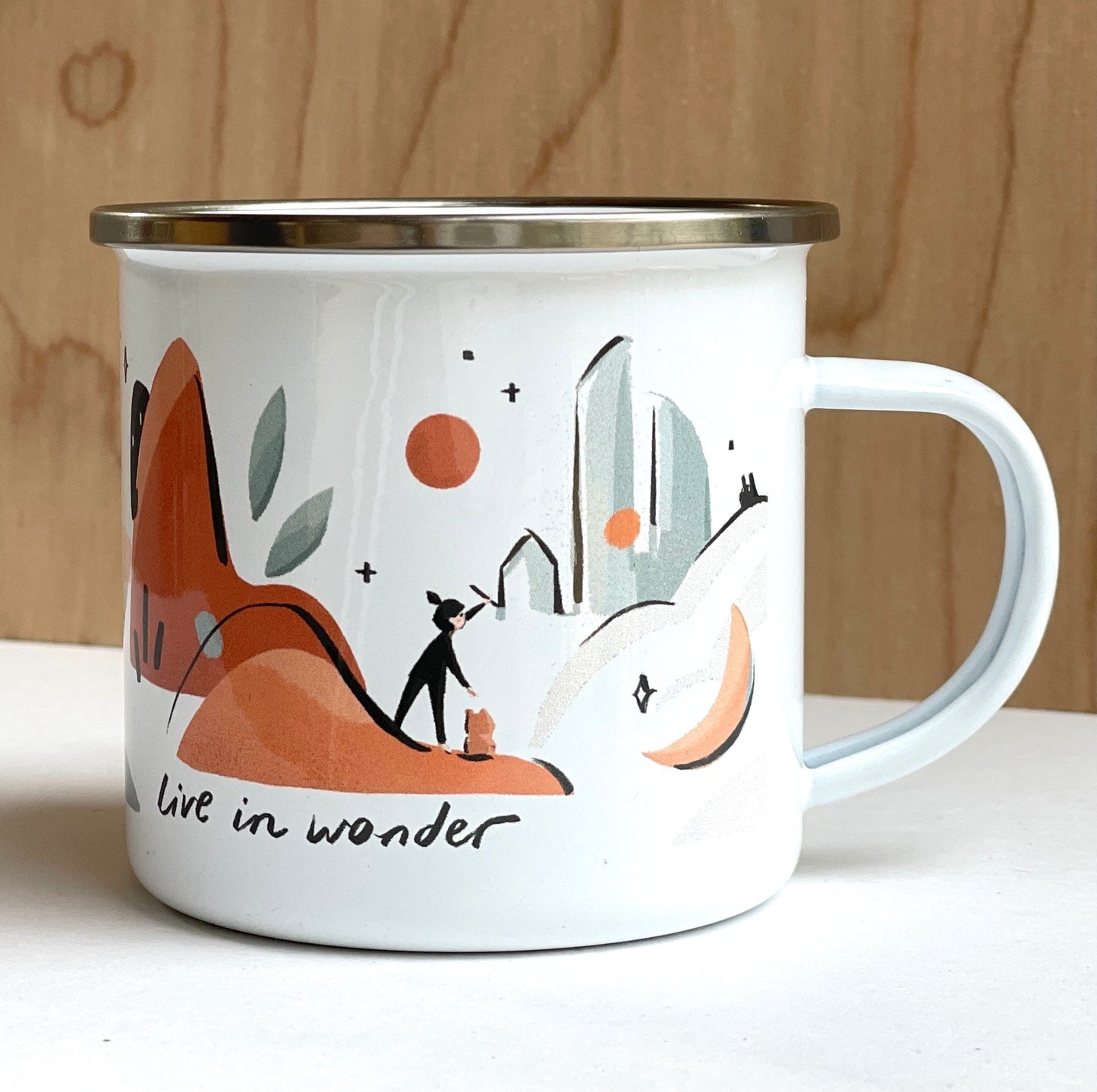 Magical World Enamel Mug ✨ US-only