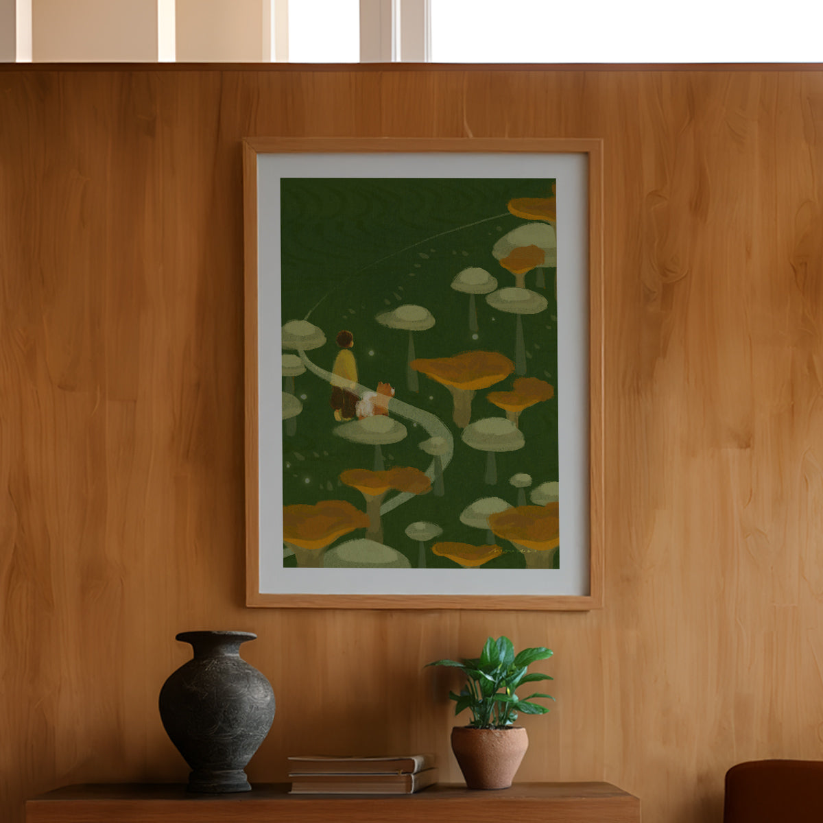 Mushroom Flow | Wall Art