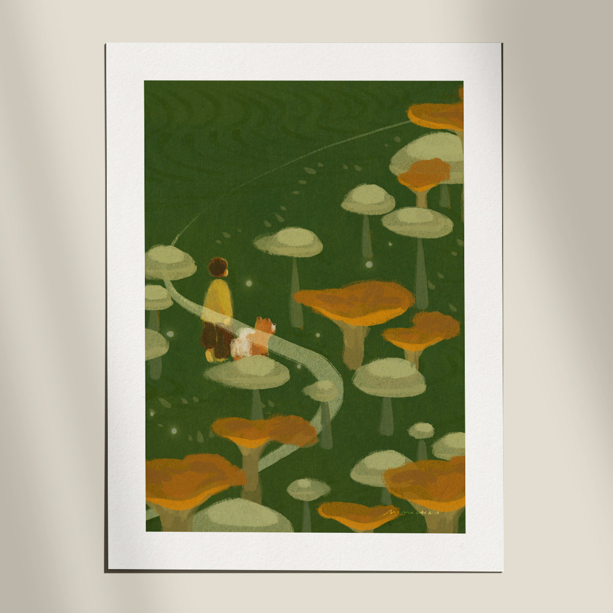 Mushroom Flow | Wall Art