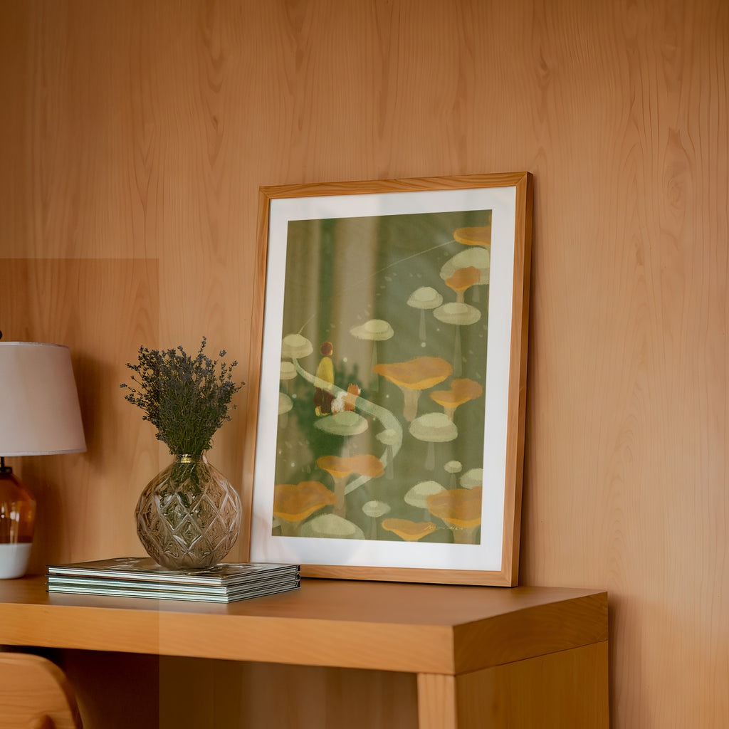 Mushroom Flow | Wall Art