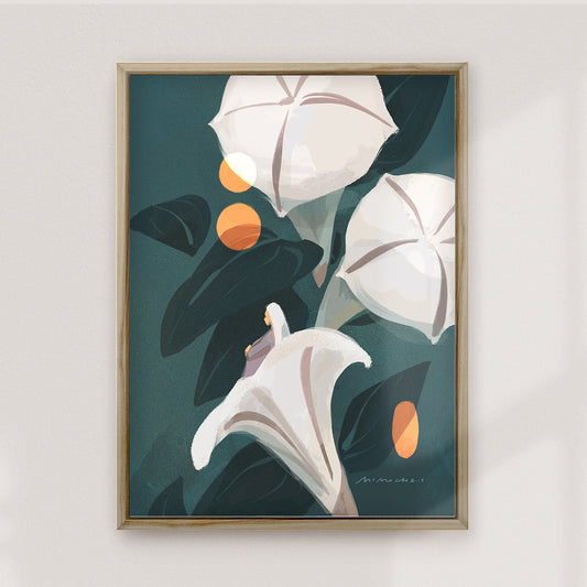 Night Bloom | Gallery Art Canvas