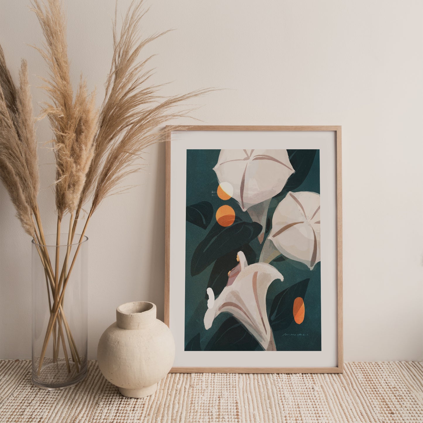 Night Bloom | Framed Wall Art