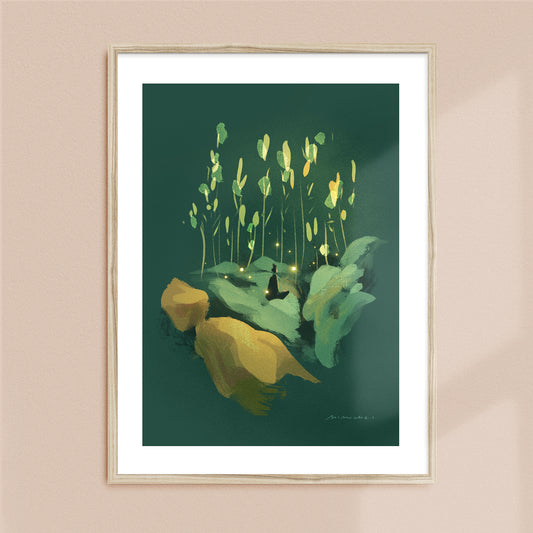 Peace Meditation | Art Print