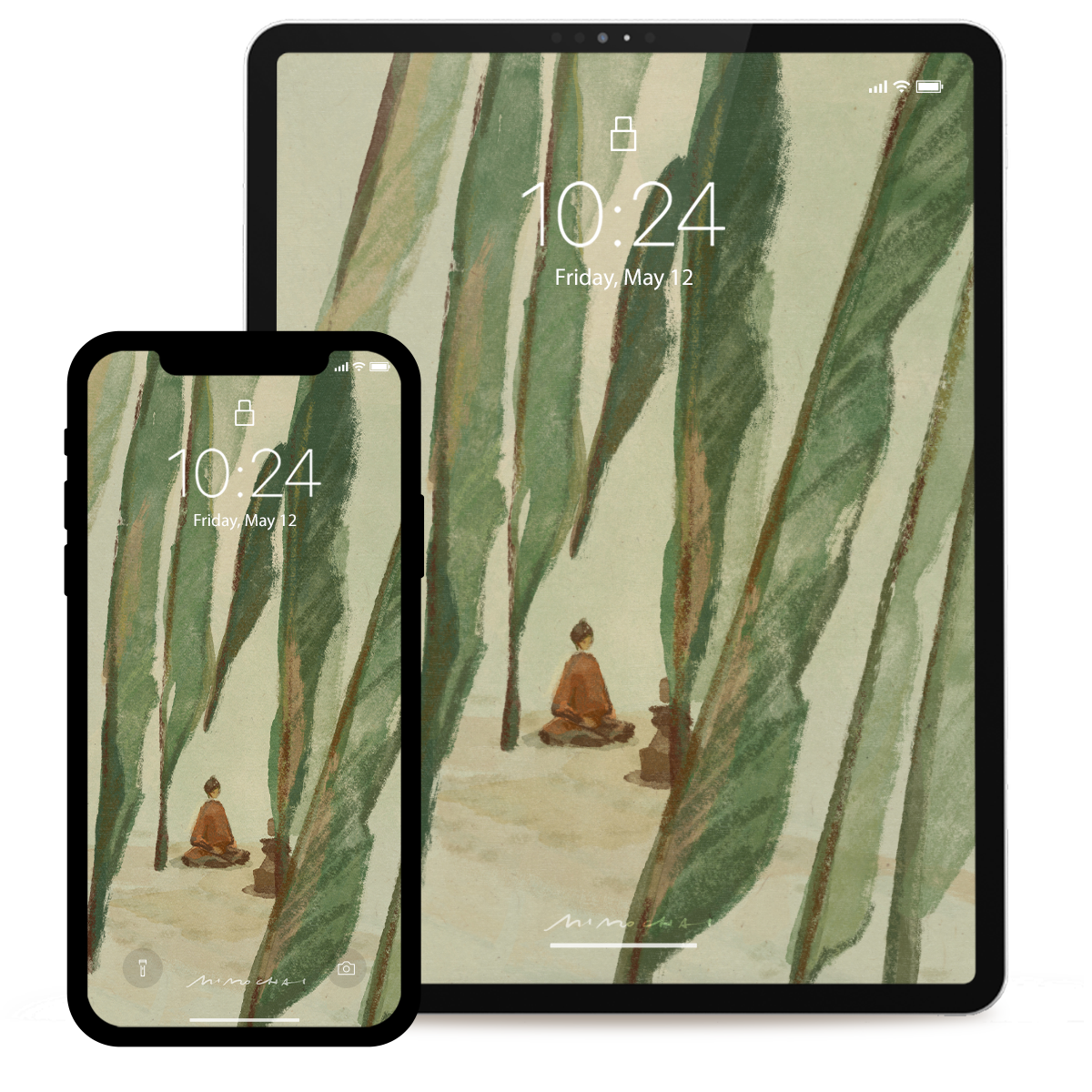 Palm Grove | Wallpaper Set
