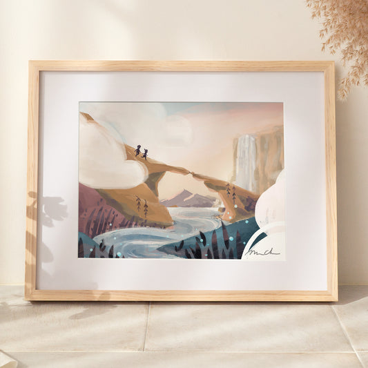 Pass Through the Clouds | Signed Art Print