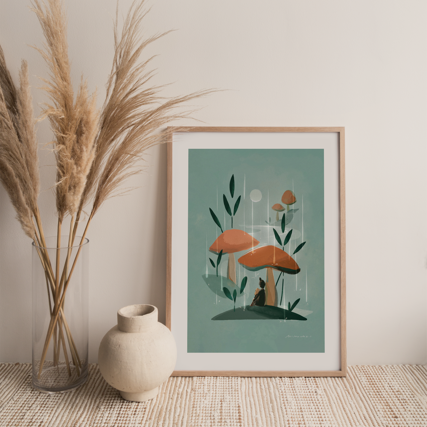 The Rain | Framed Wall Art