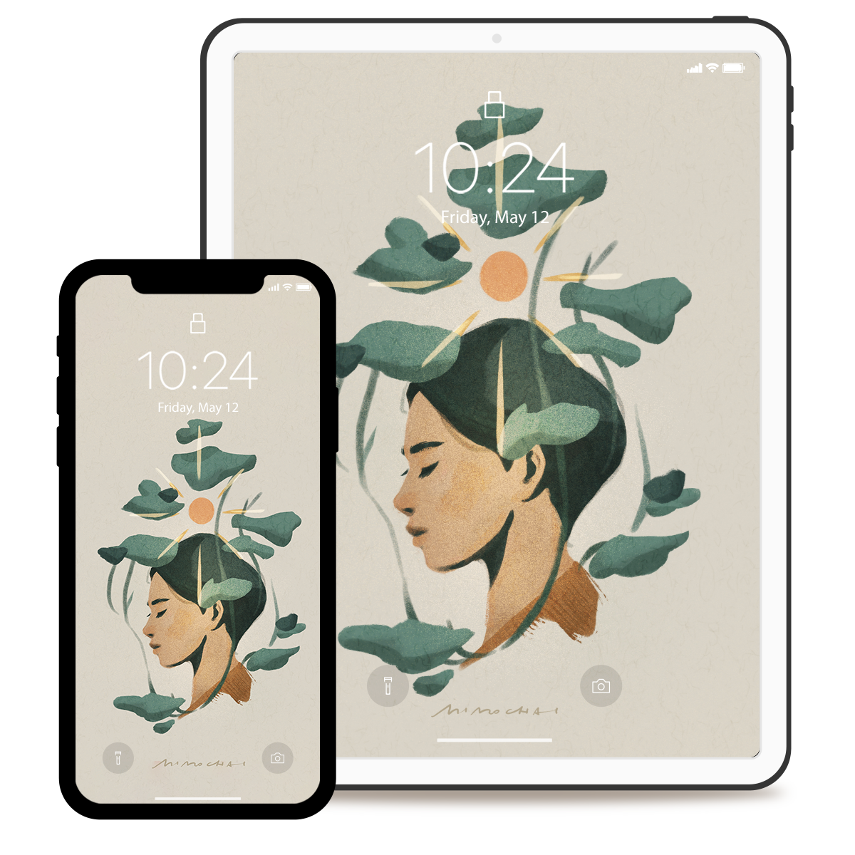 Sun Season | Wallpaper Set – Mimochai