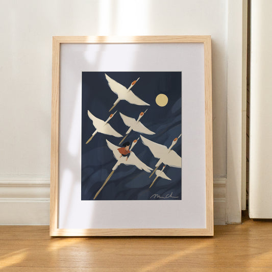 The Flight | Signed Art Print