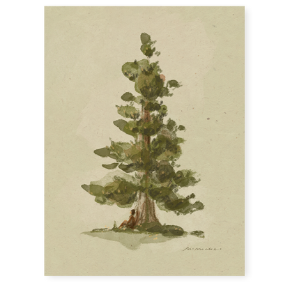 Under a Tree | Wall Art
