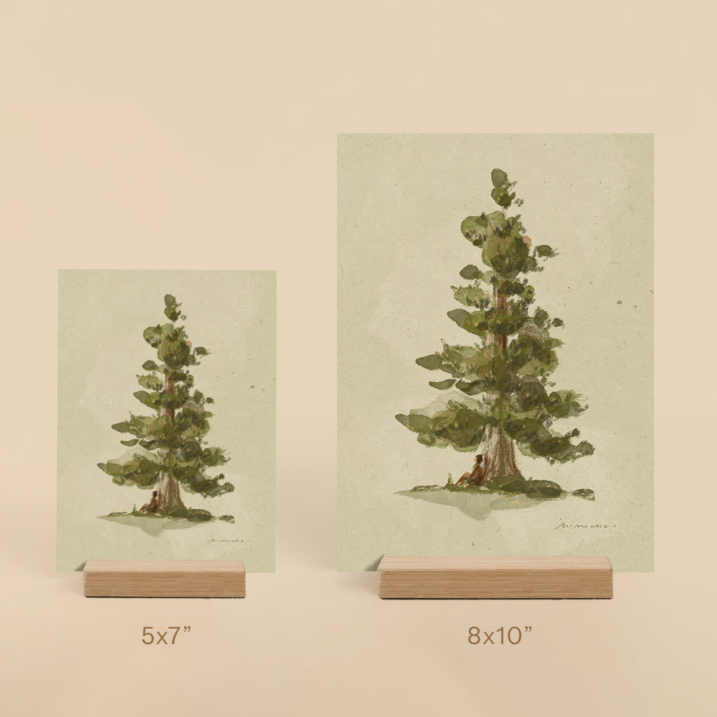 Under a Tree | Mini Prints