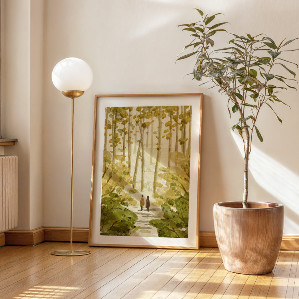 Village Path | Wall Art