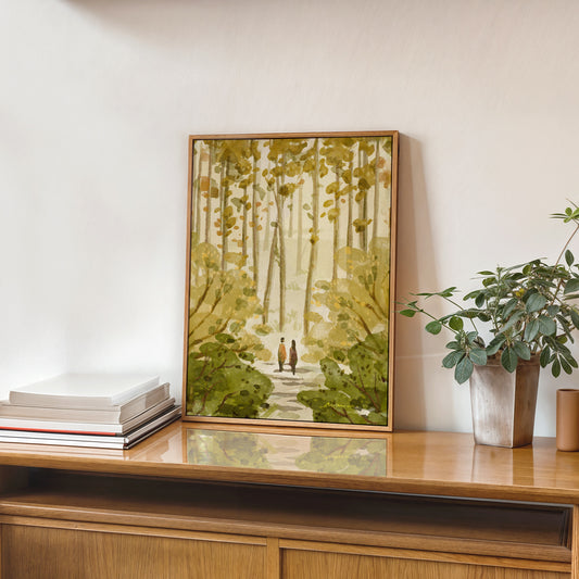 Village Path | Wall Art