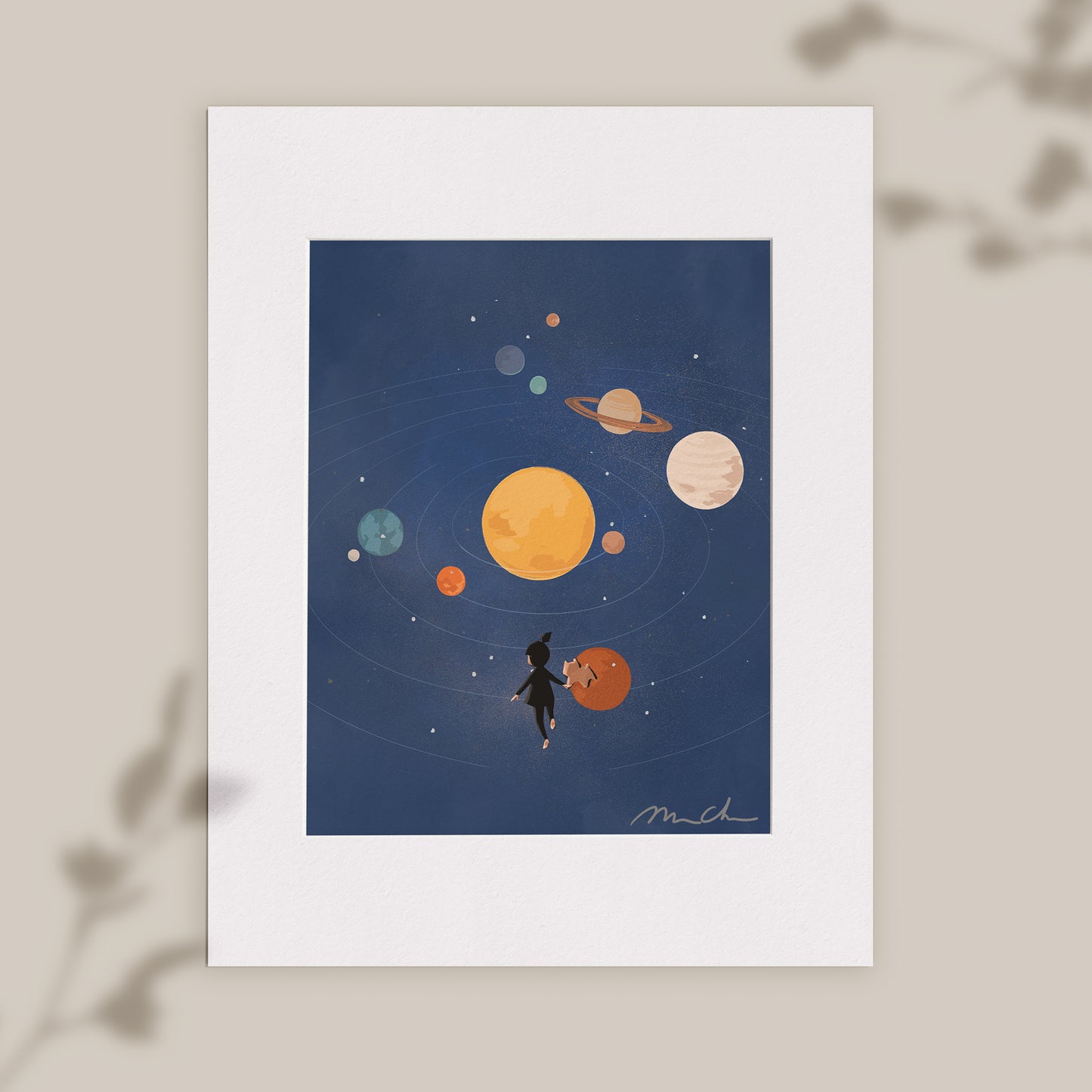 Zoom Out | Signed Art Print