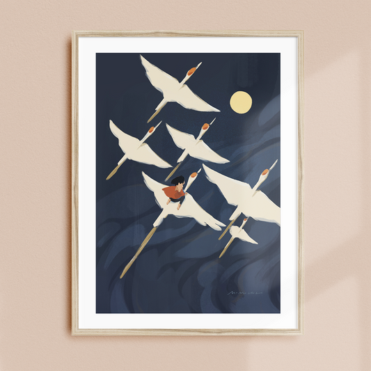 The Flight | Art Print