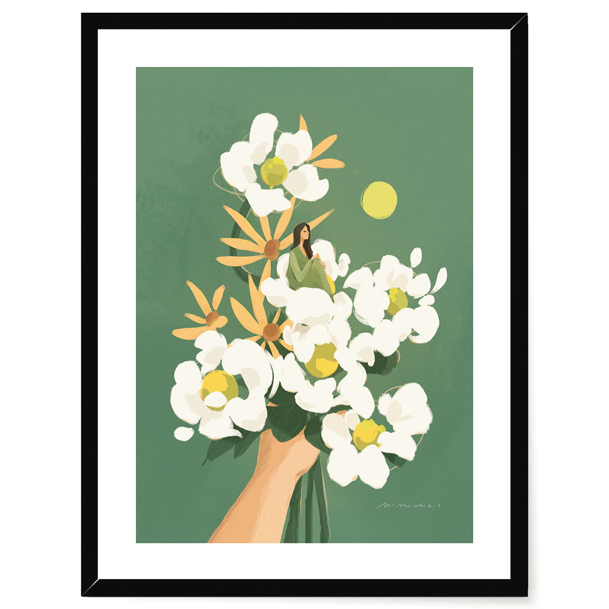 The Bouquet | Framed Wall Art