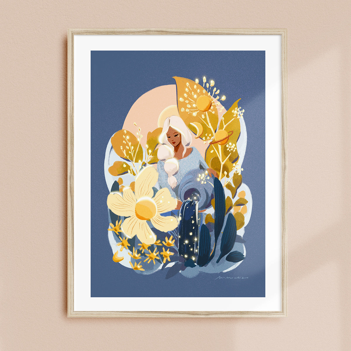 Celestial Garden | Framed Wall Art